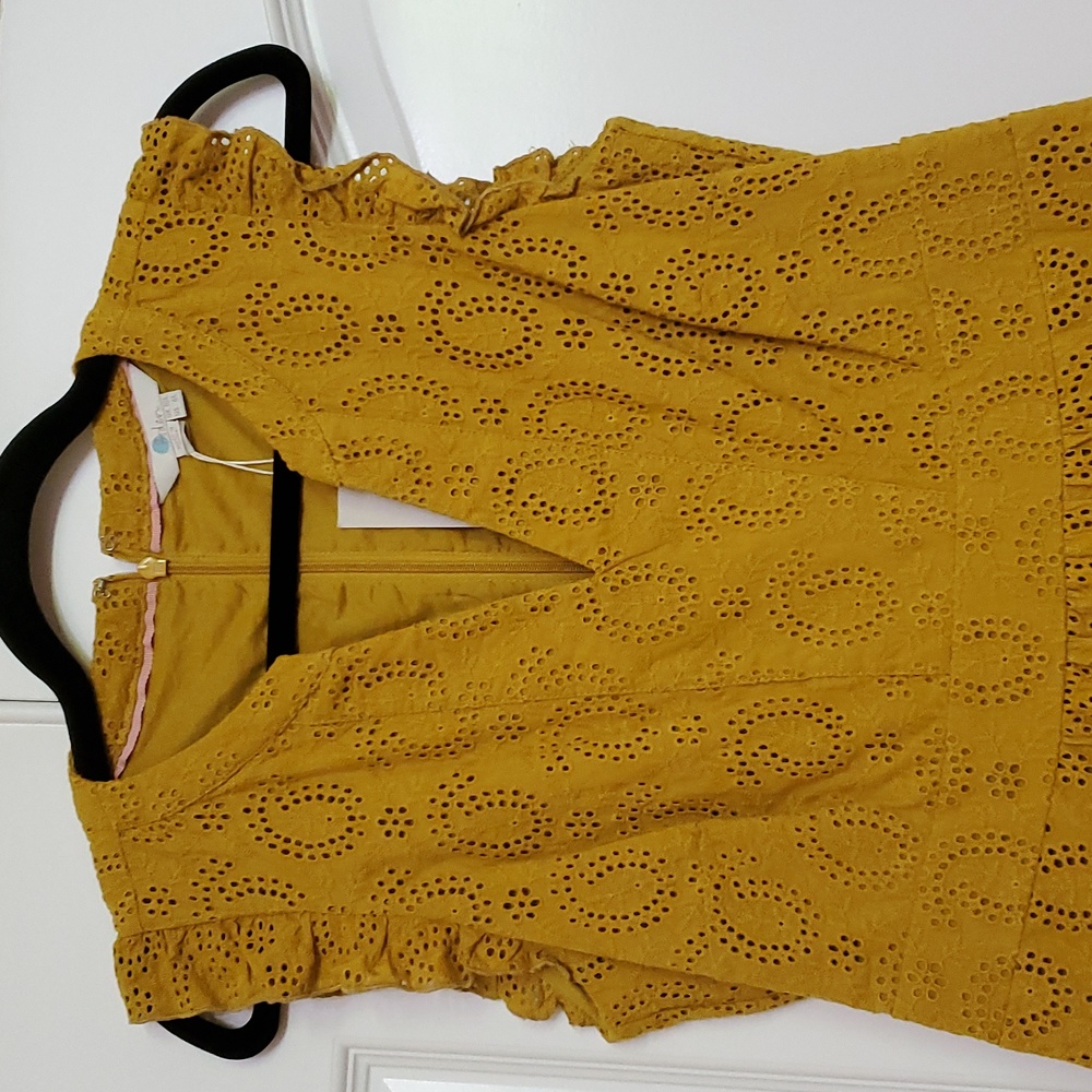 Boden Dijon Hallie Emroderie midi dress